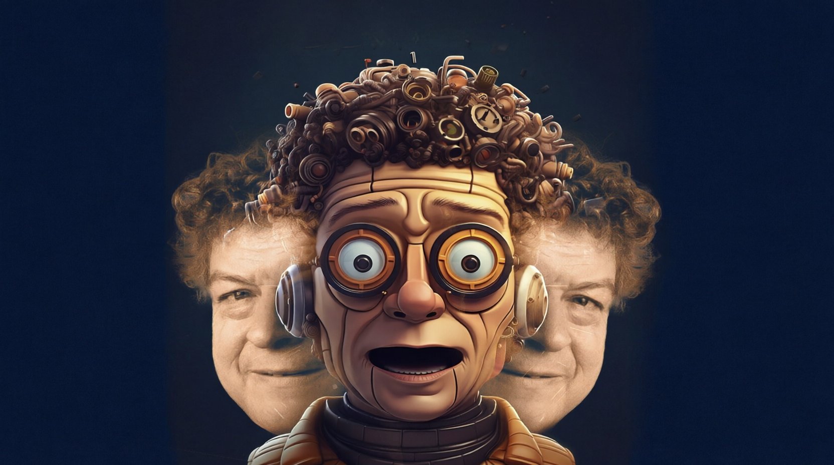 Rory SutherBot — robot caricature of Rory Sutherland